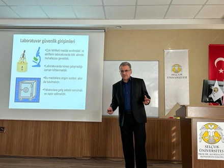 Laboratuvar güvenliği ve atıkların sınıflandırılması Prof.Dr. Mustafa YILMAZ